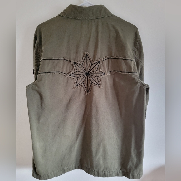 Unisex Captain Marvel Military Inspired Shirt With Patches Size XL 100% Cotton - Picture 3 of 8